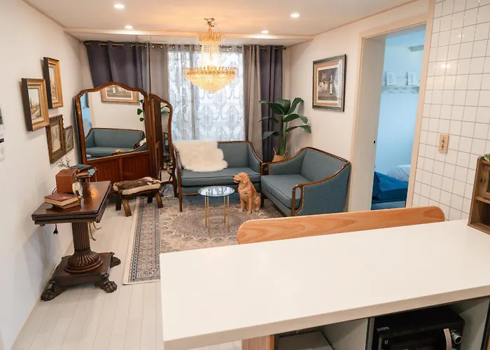 Villa K-pop D-hunters Hongdae 주요관광지 인근3룸신축 엘베o무료주차o짐보관 *